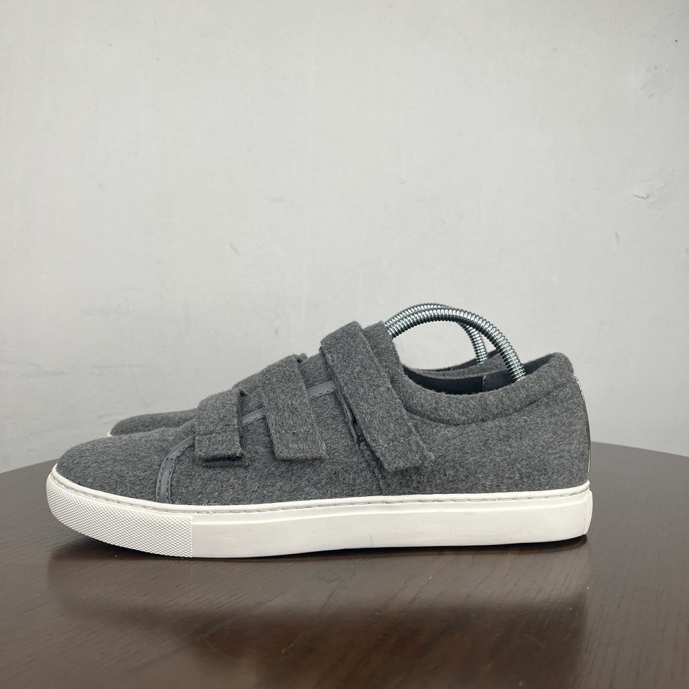 Kenneth Cole New York Kingvel Shoes Women's 8.5M Gray Triple Strap Sneaker